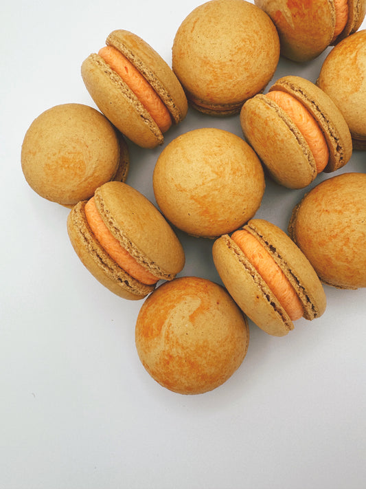 Orange Sherbet Macaron